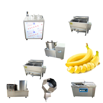 Полностью автоматическая машина для изготовления банановых чипсов