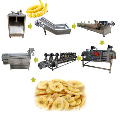 Машины для обработки чипсов из банана Машины для изготовления чипсов из банана
