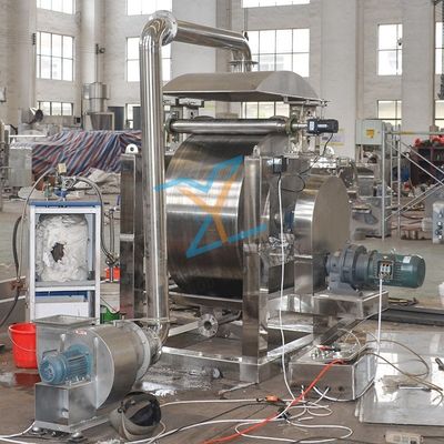 Food Grade 304 Stainless Steel Material Drum Scraper Dryer Food Chemical Pharmaceutical Single Drum Double Drum Scraper Drying machine